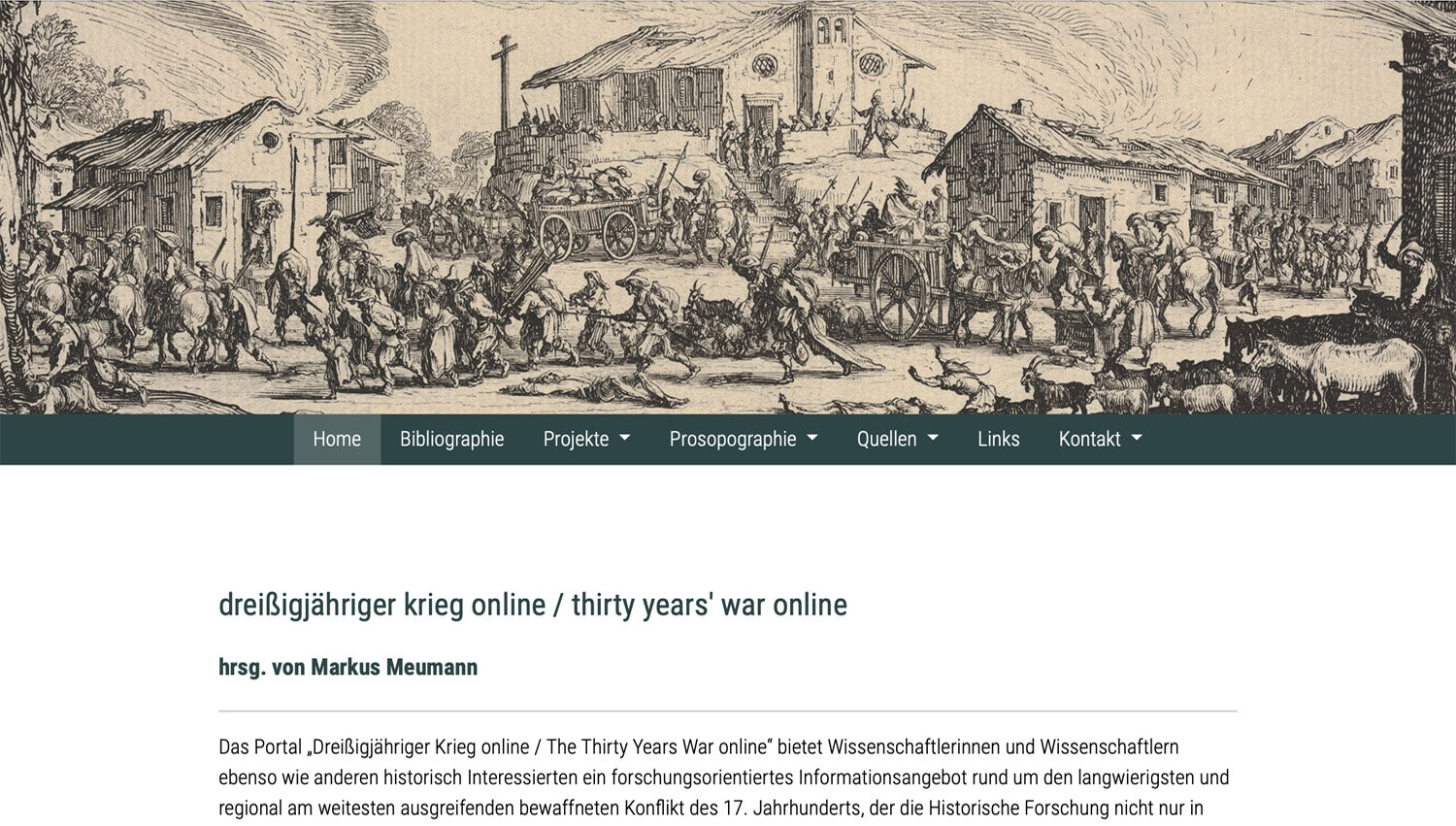 Thirty Years War Online