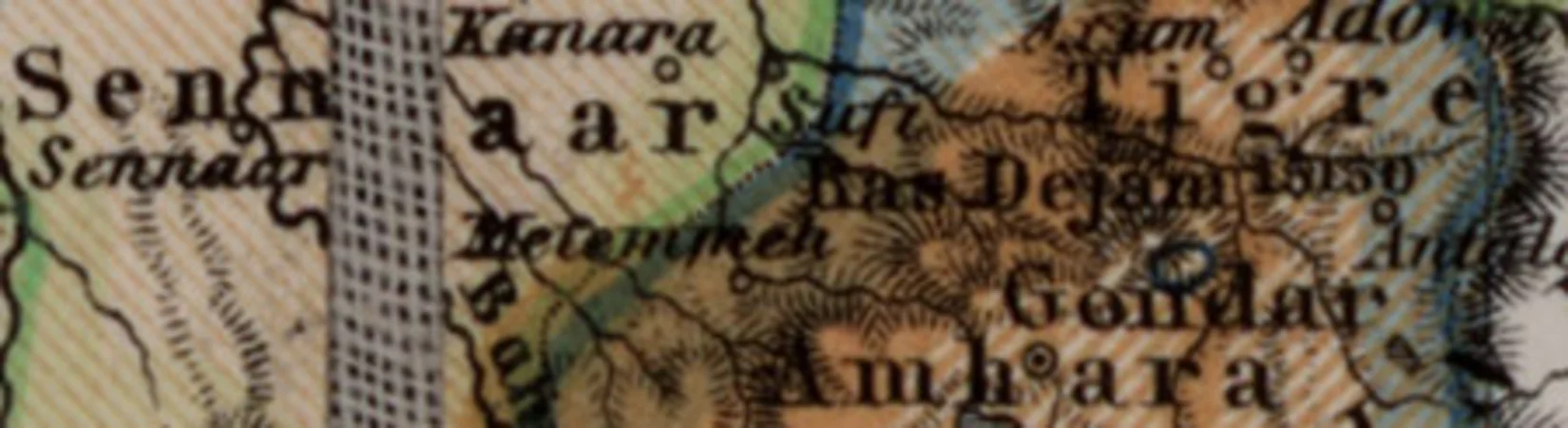 Kartographische Quellen und Territoriale Transformationen Äthiopiens seit dem späten 18. Jahrhundert (ETHIOMAP)